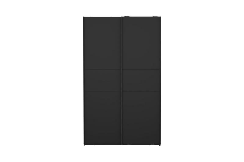 Takeru Garderobe 119x200 cm - Svart - Oppbevaring - Garderober & garderobesystem