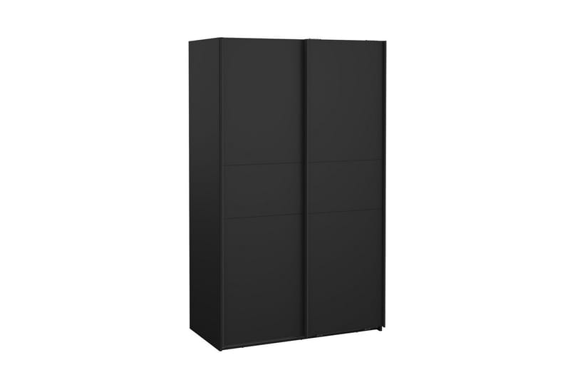 Takeru Garderobe 119x200 cm - Svart - Oppbevaring - Garderober & garderobesystem