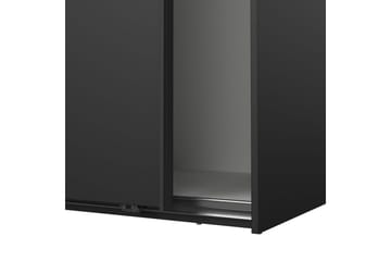 Takeru Garderobe 119x200 cm - Svart - Oppbevaring - Garderober & garderobesystem