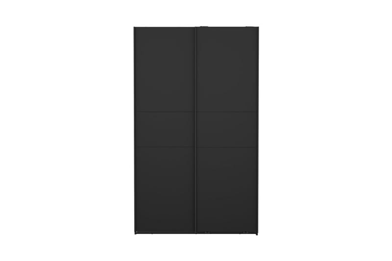 Takeru Garderobe 119x200 cm - Svart - Oppbevaring - Garderober & garderobesystem