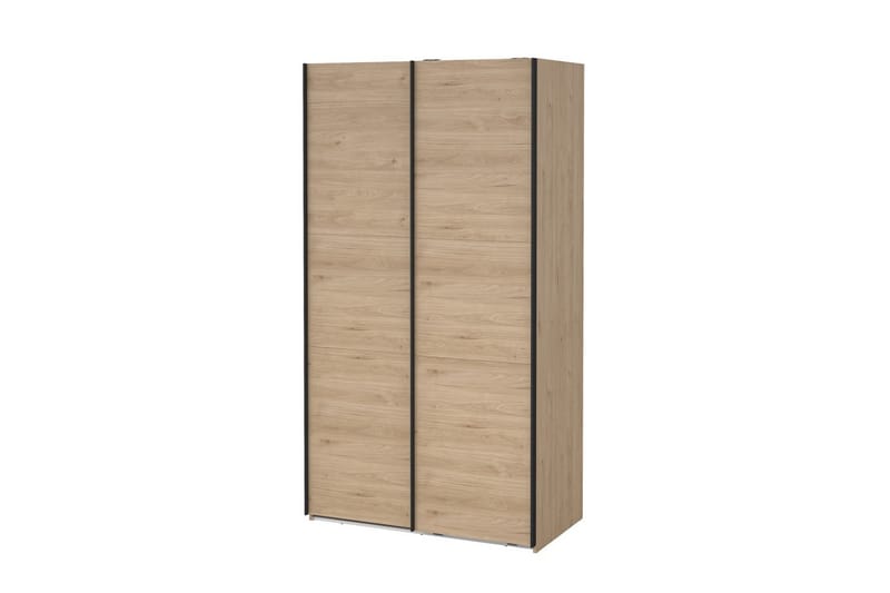 Takeru Garderobe 119x221 cm - Brun - Oppbevaring - Garderober & garderobesystem