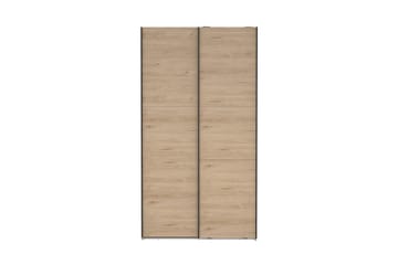 Takeru Garderobe 119x221 cm - Brun - Oppbevaring - Garderober & garderobesystem