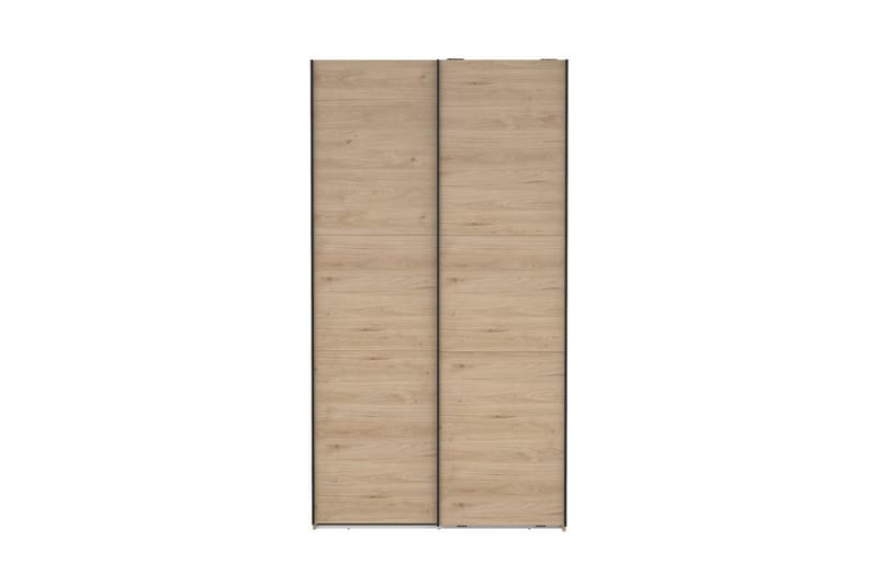Takeru Garderobe 119x221 cm - Brun - Oppbevaring - Garderober & garderobesystem
