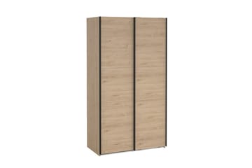 Takeru Garderobe 119x221 cm - Brun - Oppbevaring - Garderober & garderobesystem