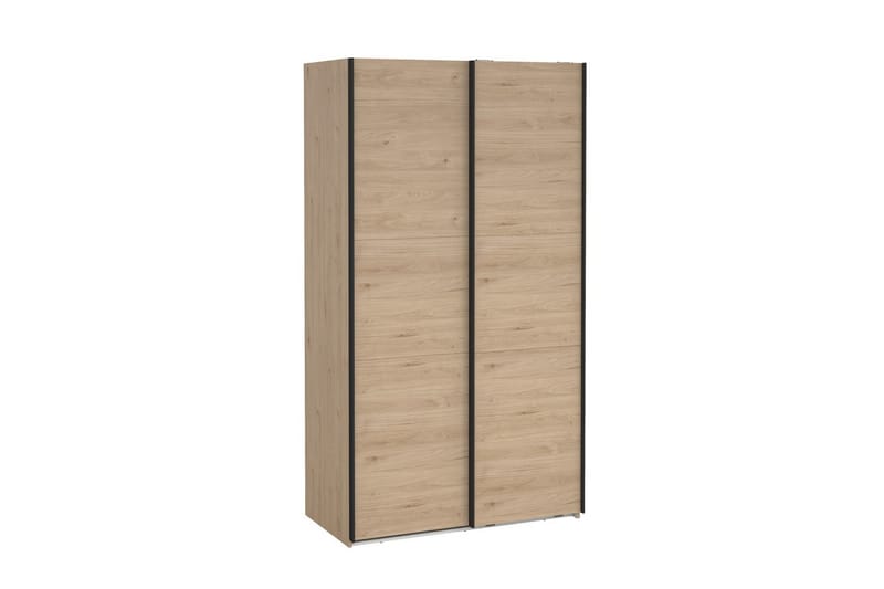 Takeru Garderobe 119x221 cm - Brun - Oppbevaring - Garderober & garderobesystem