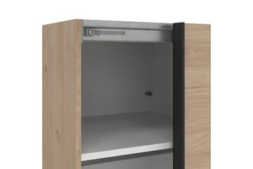 Takeru Garderobe 119x221 cm - Brun - Oppbevaring - Garderober & garderobesystem