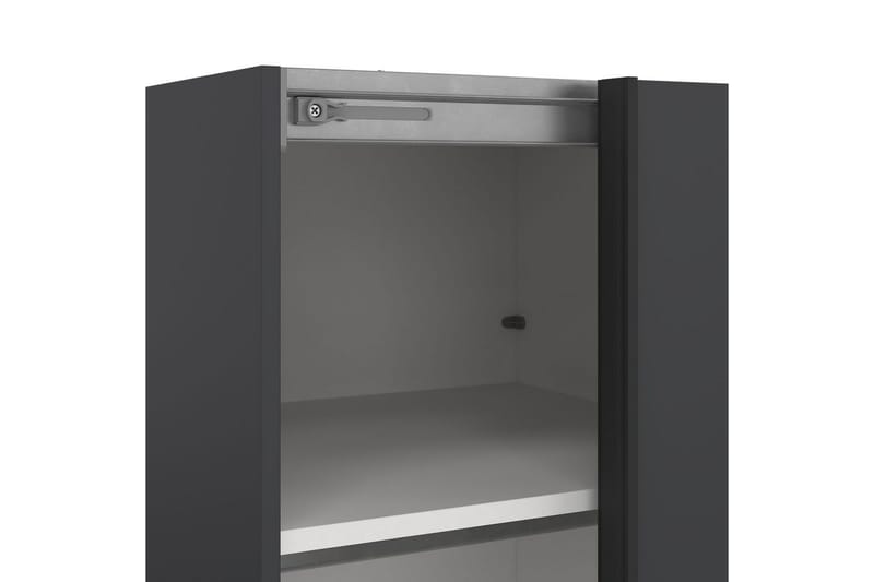 Takeru Garderobe 119x221 cm - Grå - Oppbevaring - Garderober & garderobesystem