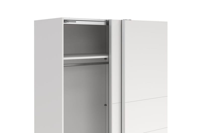 Takeru Garderobe 179x200 cm - Hvit - Oppbevaring - Garderober & garderobesystem