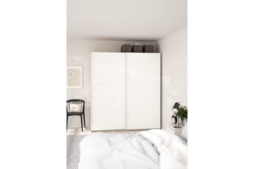 Takeru Garderobe 179x200 cm - Hvit - Oppbevaring - Garderober & garderobesystem