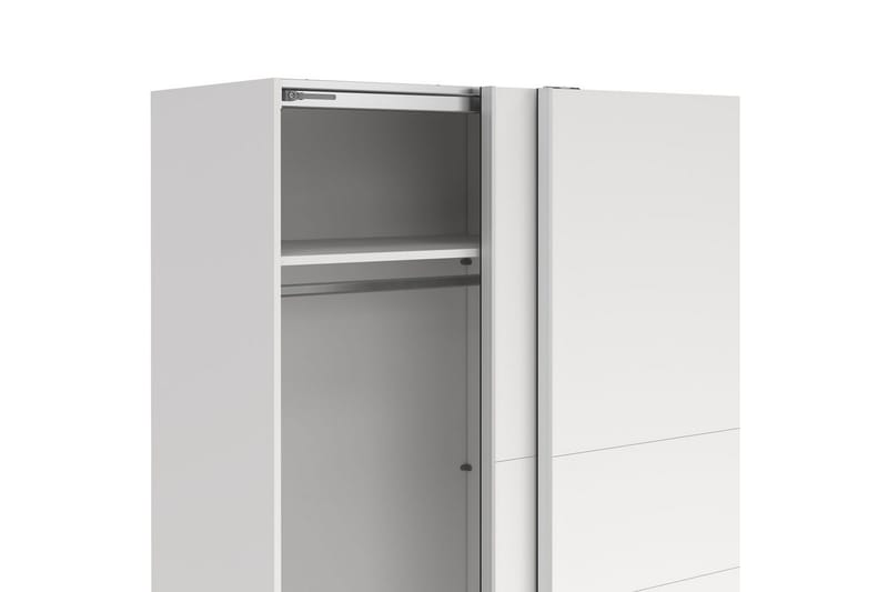 Takeru Garderobe 179x200 cm - Hvit - Oppbevaring - Garderober & garderobesystem