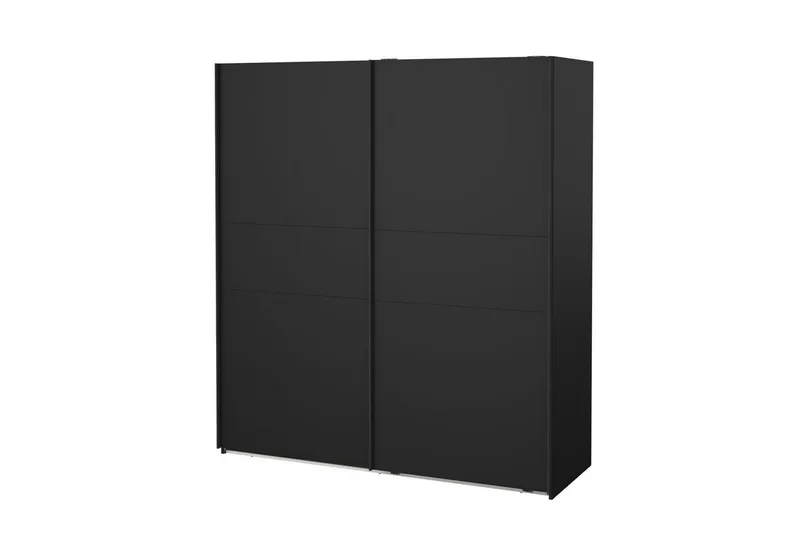 Takeru Garderobe 179x200 cm, Svart