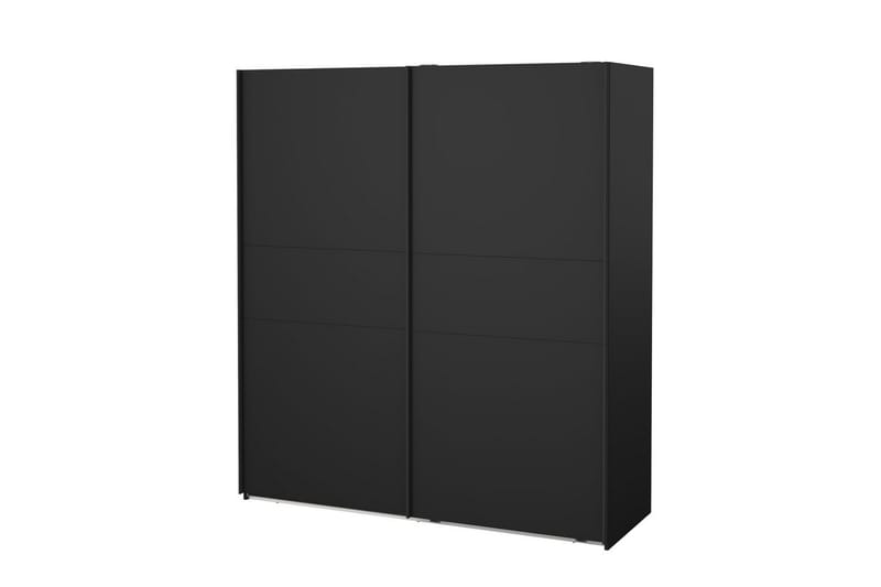 Takeru Garderobe 179x200 cm, Svart