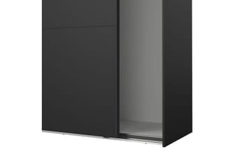 Takeru Garderobe 179x200 cm - Svart - Oppbevaring - Garderober & garderobesystem