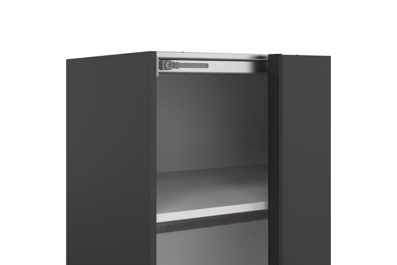 Takeru Garderobe 179x221 cm - Grå - Oppbevaring - Garderober & garderobesystem