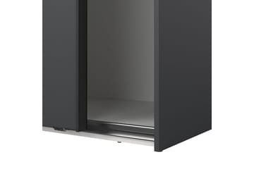 Takeru Garderobe 179x221 cm - Grå - Oppbevaring - Garderober & garderobesystem