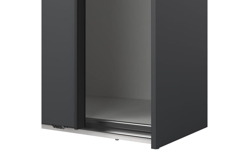 Takeru Garderobe 179x221 cm - Grå - Oppbevaring - Garderober & garderobesystem
