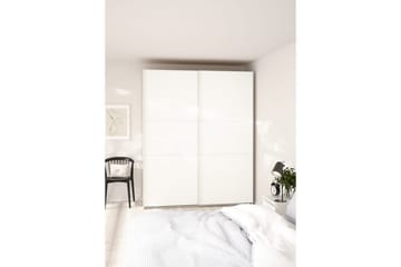 Takeru Garderobe 179x221 cm - Hvit - Oppbevaring - Garderober & garderobesystem
