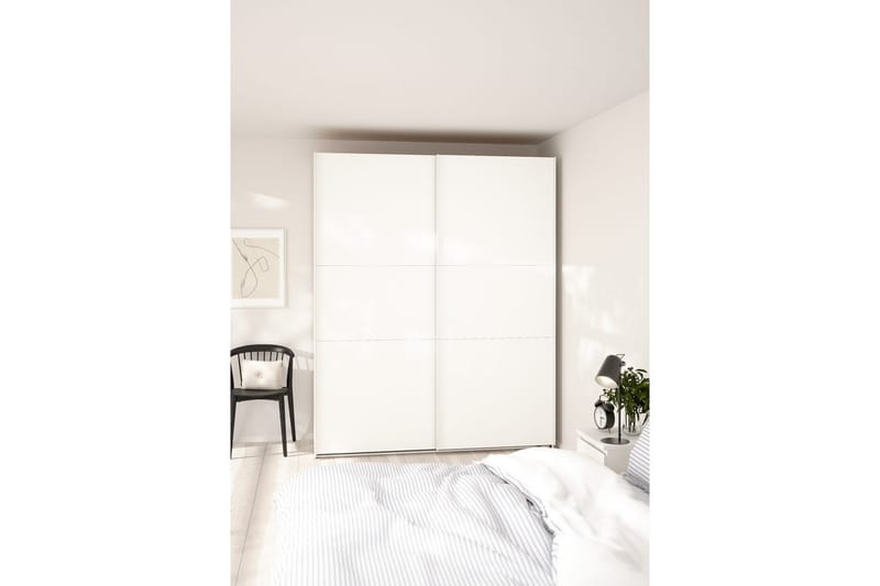 Takeru Garderobe 179x221 cm - Hvit - Oppbevaring - Garderober & garderobesystem