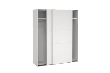 Takeru Garderobe 179x221 cm - Hvit - Oppbevaring - Garderober & garderobesystem