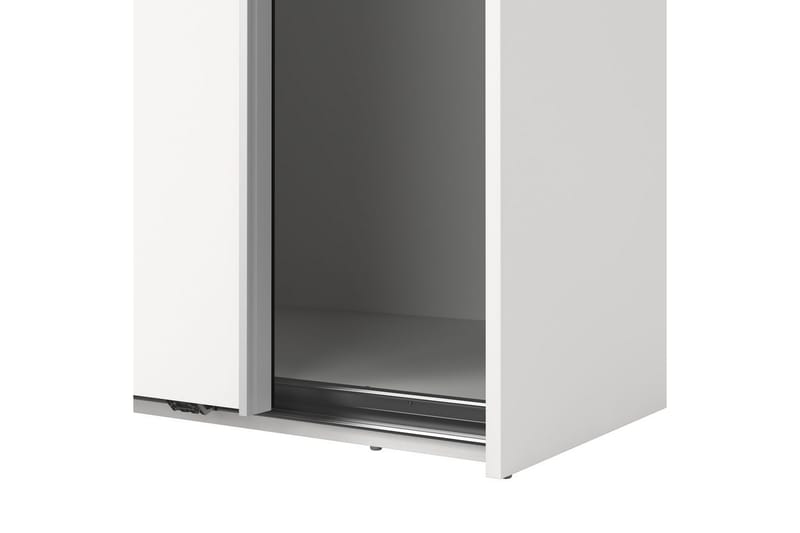 Takeru Garderobe 179x221 cm - Hvit - Oppbevaring - Garderober & garderobesystem