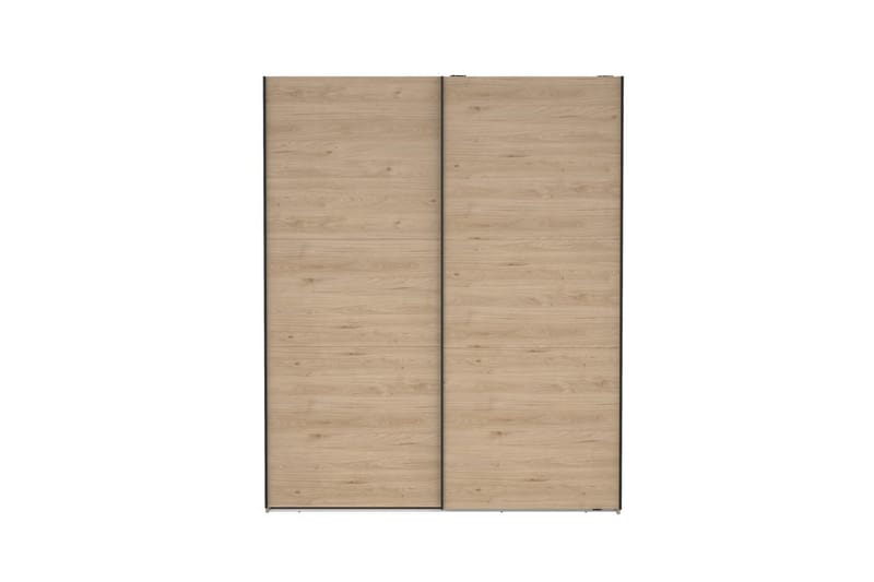 Takeru Garderobe 179x221 cm - Lysebrun - Oppbevaring - Garderober & garderobesystem