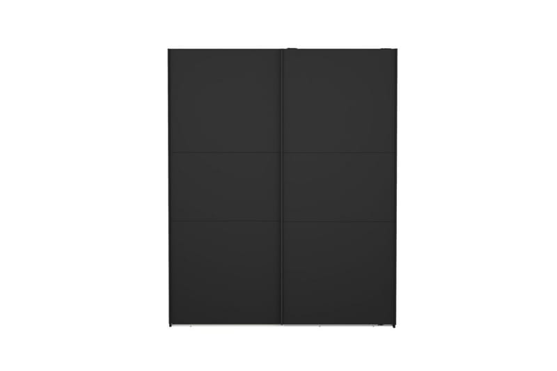 Takeru Garderobe 179x221 cm - Svart - Oppbevaring - Garderober & garderobesystem