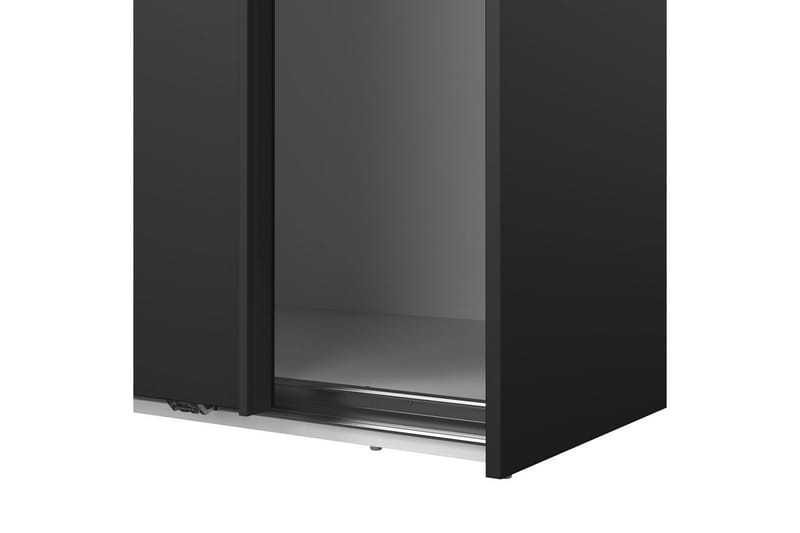 Takeru Garderobe 179x221 cm - Svart - Oppbevaring - Garderober & garderobesystem