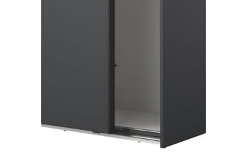 Takeru Garderobe 244x221 cm - Grå - Oppbevaring - Garderober & garderobesystem