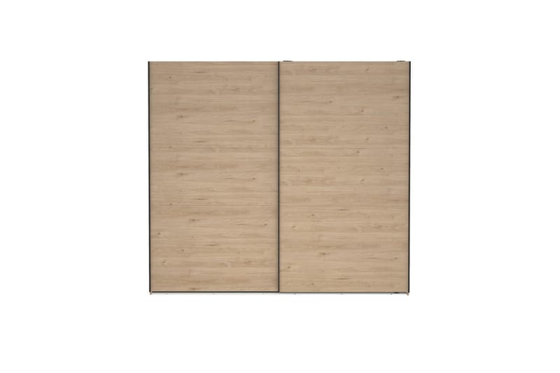 Takeru Garderobe 244x221 cm - Lysebrun - Oppbevaring - Garderober & garderobesystem