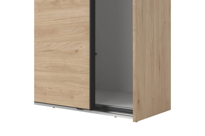 Takeru Garderobe 244x221 cm - Lysebrun - Oppbevaring - Garderober & garderobesystem
