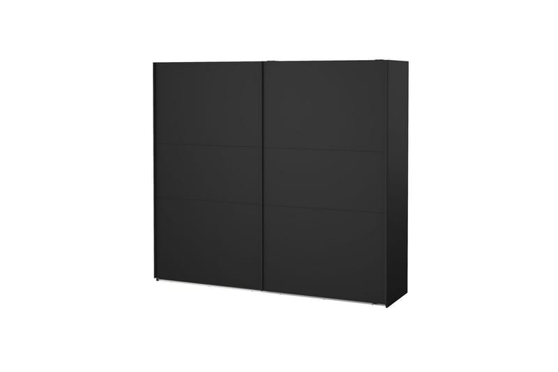 Takeru Garderobe 244x221 cm - Svart - Oppbevaring - Garderober & garderobesystem
