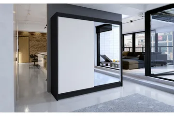 Talin Garderobe 180x58x215 cm - Oppbevaring - Garderober & garderobesystem
