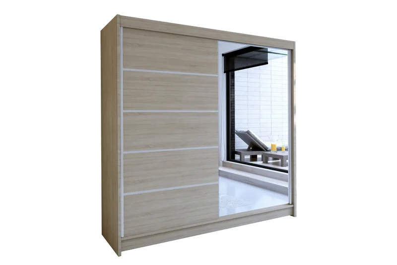 Talin Garderobe 58x180 cm, Eik