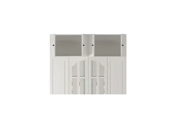 Talren Garderobe 140x210 cm - Matt Hvit - Oppbevaring - Garderober & garderobesystem