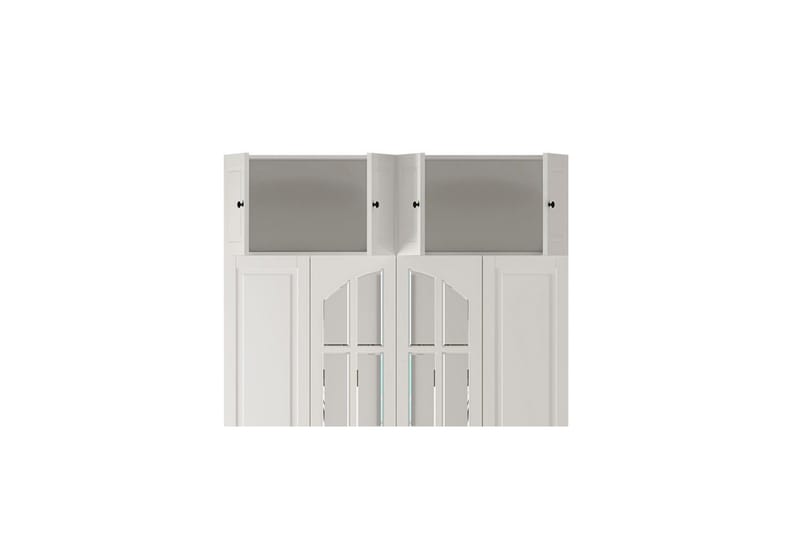 Talren Garderobe 140x210 cm - Matt Hvit - Oppbevaring - Garderober & garderobesystem