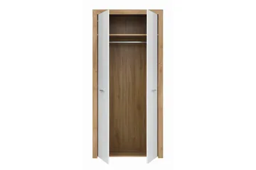 Tarka Garderobe - Tre/natur|Hvit - Oppbevaring - Garderober & garderobesystem