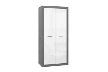 Tolovgrad Garderobe 54x92 cm - Grå/Hvit - Oppbevaring - Garderober & garderobesystem