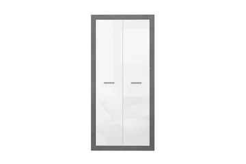 Tolovgrad Garderobe 54x92 cm - Grå/Hvit - Oppbevaring - Garderober & garderobesystem
