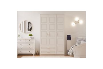 Travric Garderobe 105x180 cm - Matt Hvit - Oppbevaring - Garderober & garderobesystem