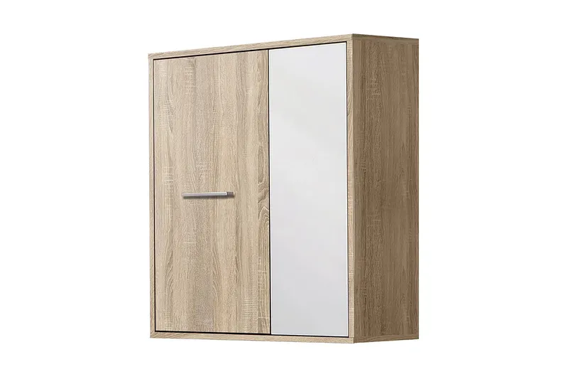 Turino Veggskap 60x67 cm - Hvit - Oppbevaring - Garderober & garderobesystem