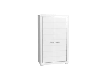 Uzayr Garderobe 116x198 cm - Hvit - Oppbevaring - Garderober & garderobesystem