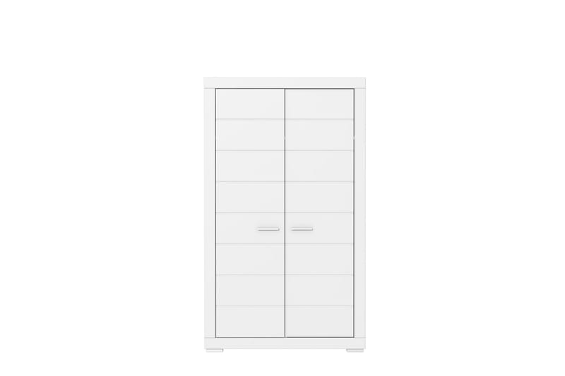 Uzayr Garderobe 116x198 cm - Hvit - Oppbevaring - Garderober & garderobesystem