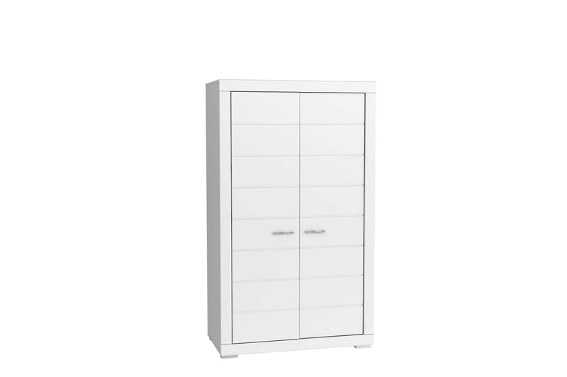 Uzayr Garderobe 116x198 cm i Tre - Hvit - Oppbevaring - Garderober & garderobesystem