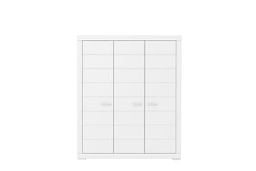Uzayr Garderobe 166x198 cm - Hvit - Oppbevaring - Garderober & garderobesystem