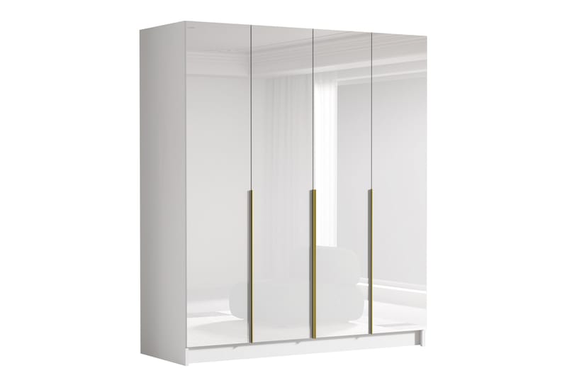 Vadstena Garderobeskap 200x215 cm, Hvit