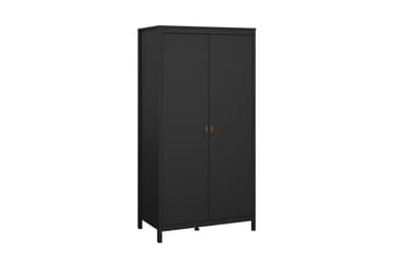 Vallvidera Garderobe 102,3x199 cm - Svart - Oppbevaring - Garderober & garderobesystem