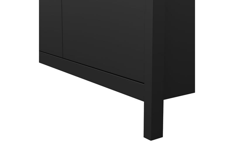 Vallvidera Garderobe 102,3x199 cm - Svart - Oppbevaring - Garderober & garderobesystem