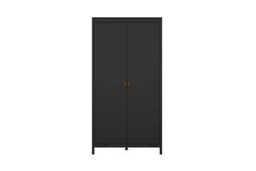 Vallvidera Garderobe 102,3x199 cm - Svart - Oppbevaring - Garderober & garderobesystem
