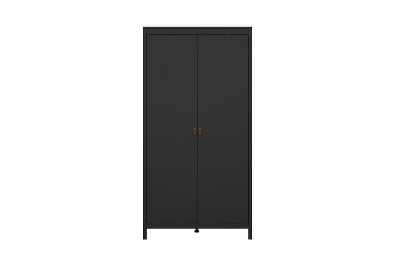 Vallvidera Garderobe 102,3x199 cm - Svart - Oppbevaring - Garderober & garderobesystem
