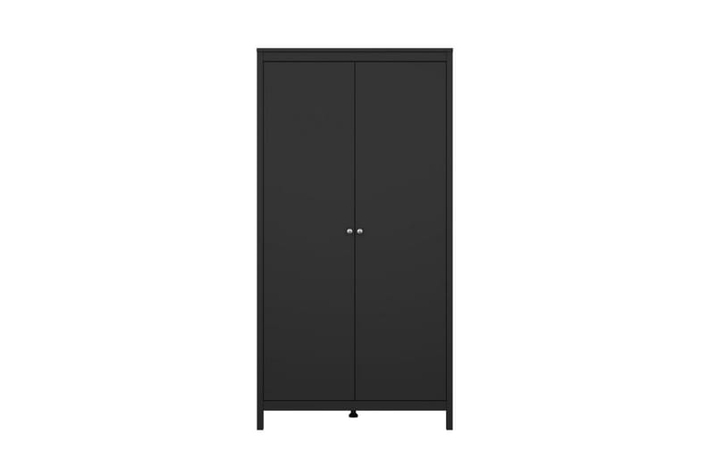Vallvidera Garderobe 102,3x199 cm - Svart - Oppbevaring - Garderober & garderobesystem